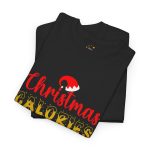 Christmas Black Color T-Shirt For Unisex Heavy Cotton Tee
