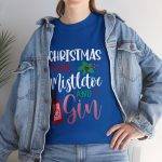 Christmas Time Royal Color T-Shirt For Unisex Heavy Cotton Tee