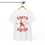 Christmas Santa White Color Tshirt For Unisex Heavy Cotton Tee