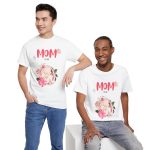 Mother Mom to be White Color Tshirt For Women Heavy Cotton Tee
