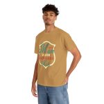 Mother Proud Mom Old Gold Color T-Shirt For Unisex Heavy Cotton Tee