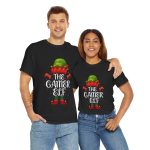Christmas The Gamer Elf Black Color T-Shirt For Unisex Heavy Cotton Tee
