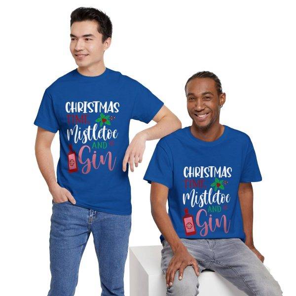 Christmas Time Royal Color T-Shirt For Unisex Heavy Cotton Tee