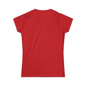Merry Christmas Red Color Tshirt for Women's Softstyle Tee Merry Christmas Red Color Tshirt for Women's Softstyle Tee