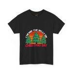 I Heard The Bills On Christmas Day Black Color T-Shirt For Unisex Heavy Cotton Tee