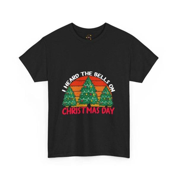 I Heard The Bills On Christmas Day Black Color T-Shirt For Unisex Heavy Cotton Tee