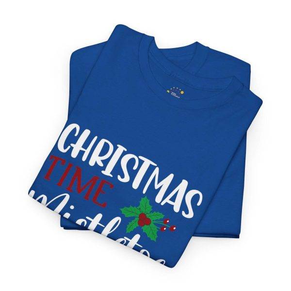 Christmas Time Royal Color T-Shirt For Unisex Heavy Cotton Tee