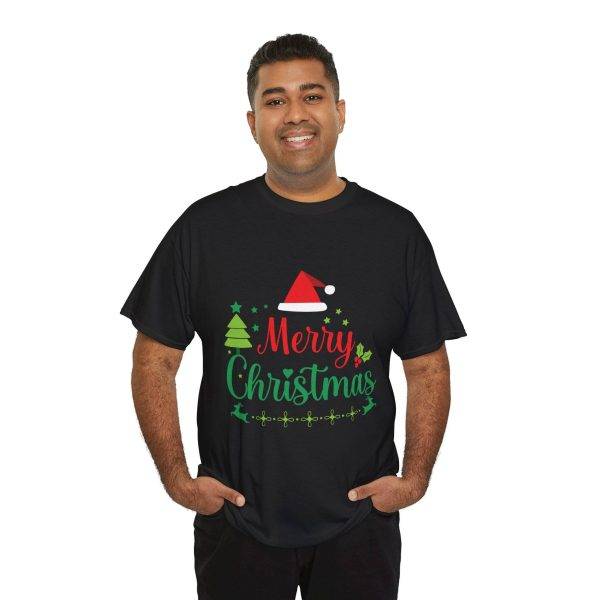 Mary Christmas Black Color T-Shirt For Unisex Heavy Cotton Tee