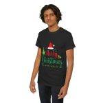 Mary Christmas Black Color T-Shirt For Unisex Heavy Cotton Tee