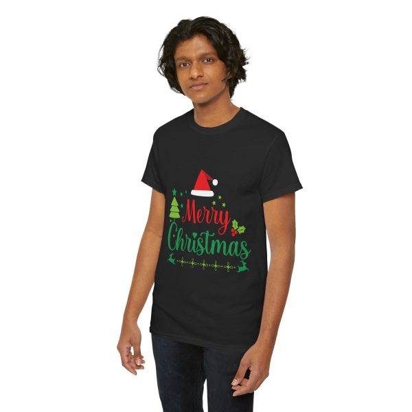 Mary Christmas Black Color T-Shirt For Unisex Heavy Cotton Tee