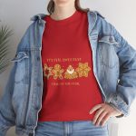 Christmas Red Color Tshirt For Unisex Heavy Cotton Tee