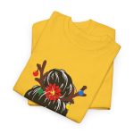 Merry Christmas Yallow Color Tshirt For Unisex Heavy Cotton Tee