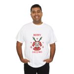 Merry Christmas White Color Tshirt For Unisex Heavy Cotton Tee