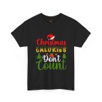 Christmas Black Color T-Shirt For Unisex Heavy Cotton Tee