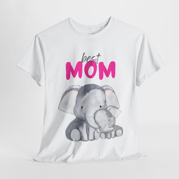 Mother best mom White Color Tshirt For women Heavy Cotton Tee