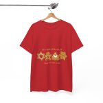 Christmas Red Color Tshirt For Unisex Heavy Cotton Tee