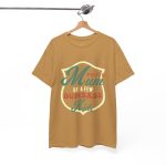 Mother Proud Mom Old Gold Color T-Shirt For Unisex Heavy Cotton Tee