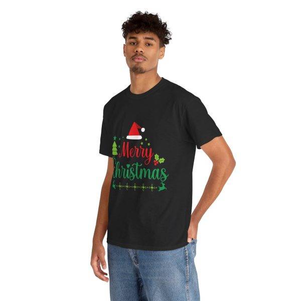 Mary Christmas Black Color T-Shirt For Unisex Heavy Cotton Tee