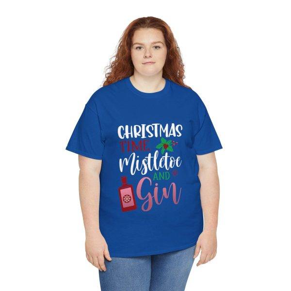 Christmas Time Royal Color T-Shirt For Unisex Heavy Cotton Tee