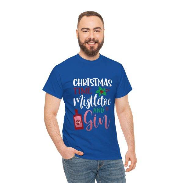Christmas Time Royal Color T-Shirt For Unisex Heavy Cotton Tee