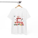 Merry Christmas White Color Tshirt For Unisex Heavy Cotton Tee