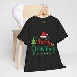 Mary Christmas Black Color T-Shirt For Unisex Heavy Cotton Tee