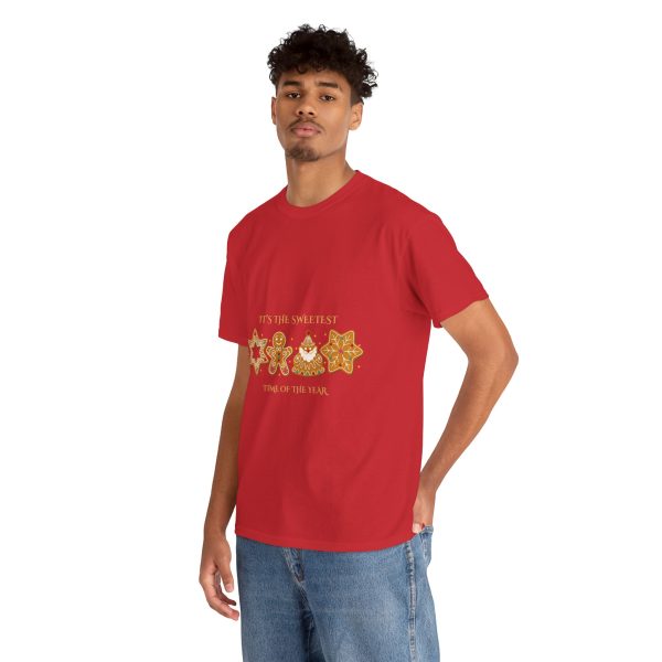 Christmas Red Color Tshirt For Unisex Heavy Cotton Tee