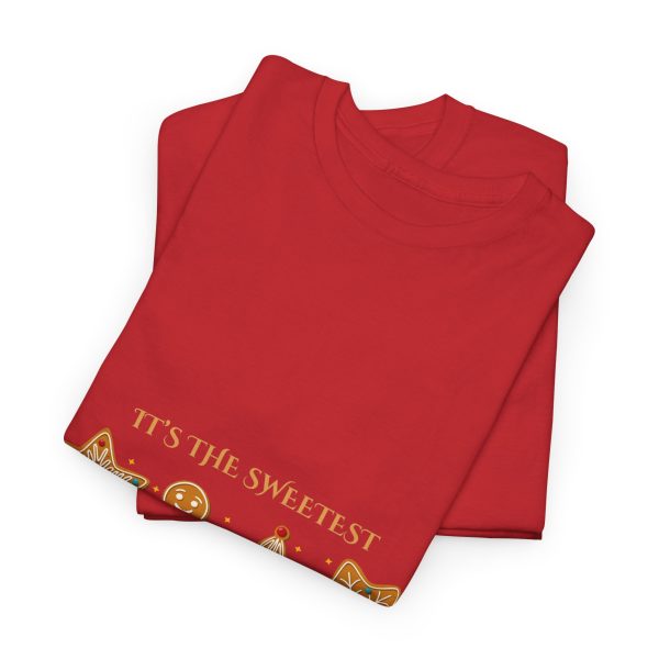 Christmas Red Color Tshirt For Unisex Heavy Cotton Tee