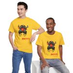 Merry Christmas Yallow Color Tshirt For Unisex Heavy Cotton Tee