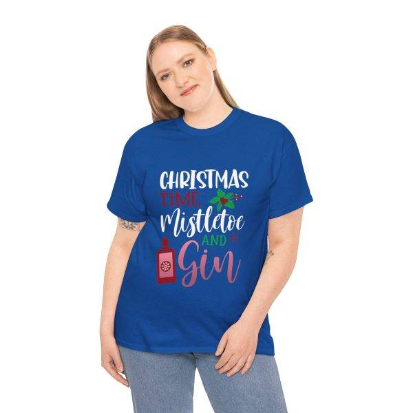 Christmas Time Royal Color T-Shirt For Unisex Heavy Cotton Tee
