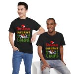 Christmas Black Color T-Shirt For Unisex Heavy Cotton Tee