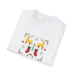 Merry Christmas and Happy New Year white Color T-Shirt For Unisex Softstyle T-Shirt