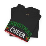 CHRISTMAS CHEER THOUGHT YOU SAID I Christmas BEER Black Color T-Shirt For Unisex Heavy Cotton Tee