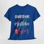 Christmas Time Royal Color T-Shirt For Unisex Heavy Cotton Tee