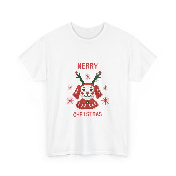 Merry Christmas White Color Tshirt For Unisex Heavy Cotton Tee