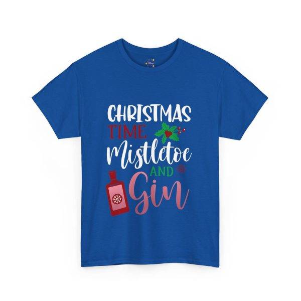 Christmas Time Royal Color T-Shirt For Unisex Heavy Cotton Tee
