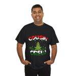 Christmas Cousin Crew Black Color T-Shirt For Unisex Heavy Cotton Tee