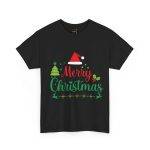 Mary Christmas Black Color T-Shirt For Unisex Heavy Cotton Tee