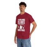 I'M Dreaming of A White Christmas Red Color Tshirt For Unisex Heavy Cotton Tee