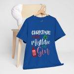 Christmas Time Royal Color T-Shirt For Unisex Heavy Cotton Tee