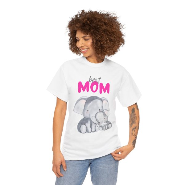 Mother best mom White Color Tshirt For women Heavy Cotton Tee