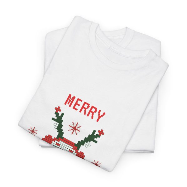 Merry Christmas White Color Tshirt For Unisex Heavy Cotton Tee