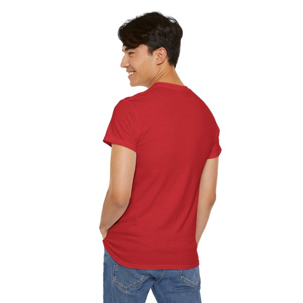 Christmas Red Color Tshirt For Unisex Heavy Cotton Tee
