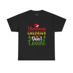 Christmas Black Color T-Shirt For Unisex Heavy Cotton Tee