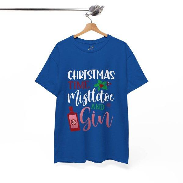 Christmas Time Royal Color T-Shirt For Unisex Heavy Cotton Tee