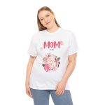 Mother Mom to be White Color Tshirt For Women Heavy Cotton Tee