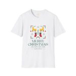 Merry Christmas and Happy New Year white Color T-Shirt For Unisex Softstyle T-Shirt