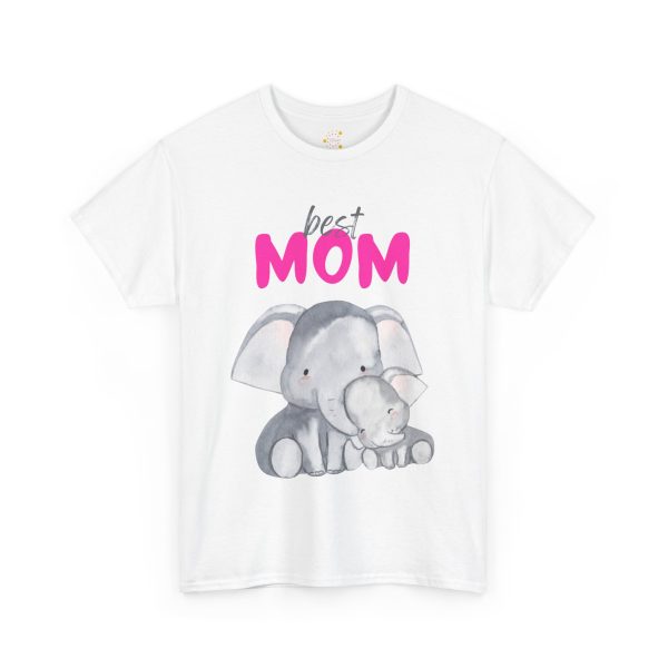Mother best mom White Color Tshirt For women Heavy Cotton Tee