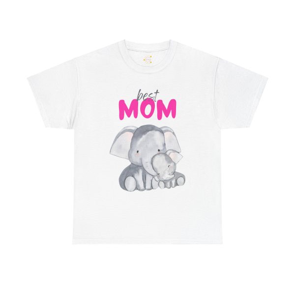 Mother best mom White Color Tshirt For women Heavy Cotton Tee