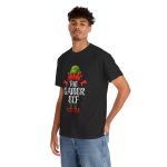 Christmas The Gamer Elf Black Color T-Shirt For Unisex Heavy Cotton Tee